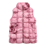 DIESEL giubbino tinta unita smanicato con zip Rosa per Bambina J01446 ROSA DIESEL