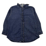 ZHOE & TOBIAH camicia in denim manica lunga tinta unita Blu per Bambina DDL2J BLU ZHOE & TOBIAH