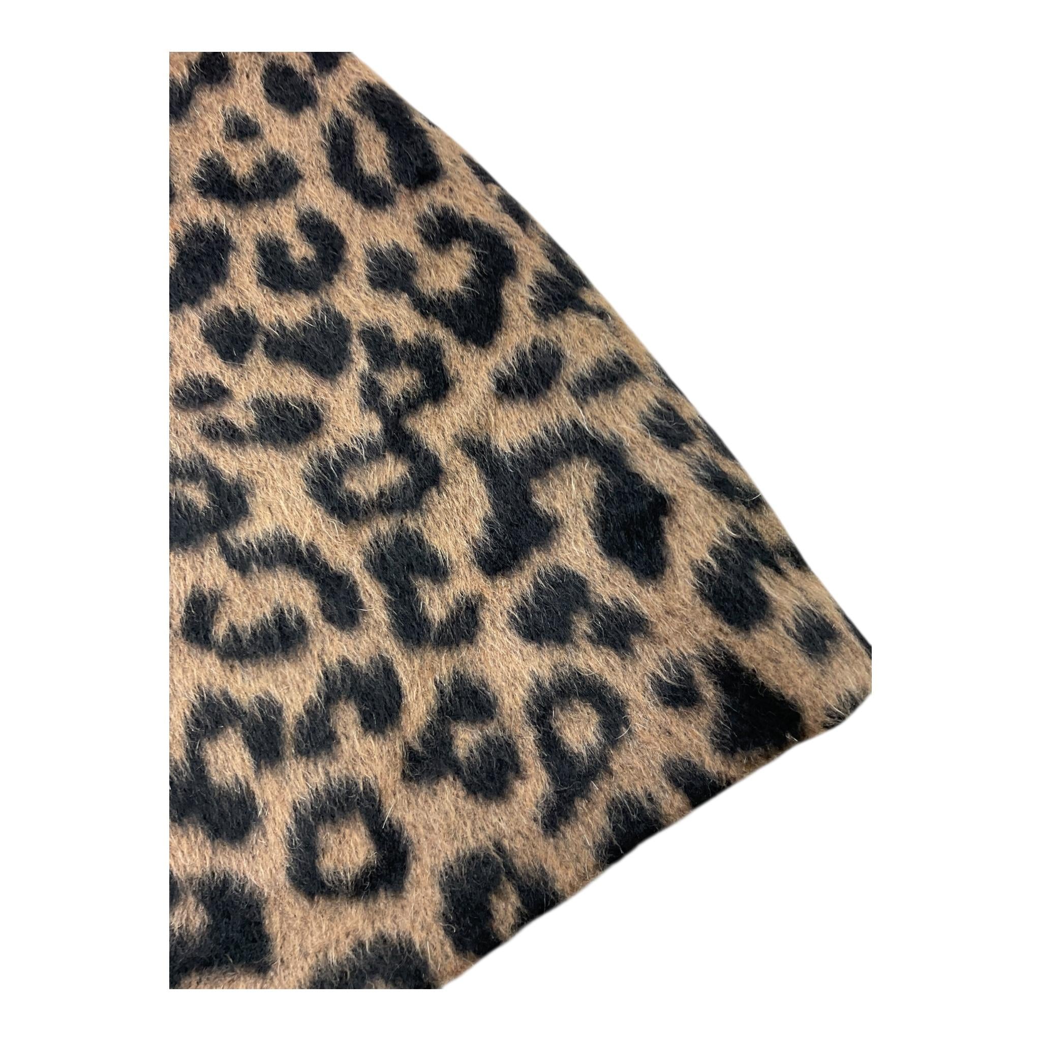 BALMAIN gonna tinta unita con fantasia maculata Marrone per Bambina BT7A51 MARRONE BALMAIN