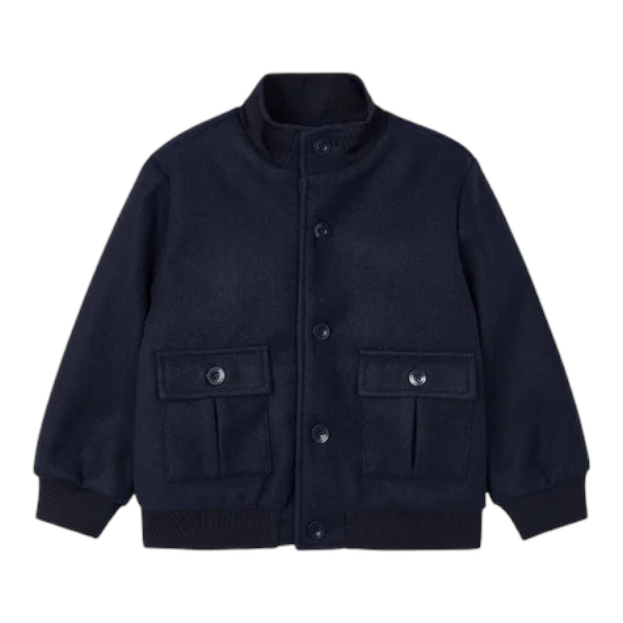 MAYORAL giubbino tinta unita con tasche Blu per Bambino 4463 BLU MAYORAL