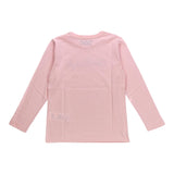 GAELLE shirt girocollo tinta unita con stampa Rosa per Bambina 2741M00316 ROSA GAELLE