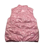 GOOSETECH smanicato tinta unita con zip in  contrasto Rosa per Bambina GST122114K00 ROSA GOOSETECH