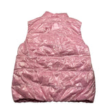 GOOSETECH smanicato tinta unita con zip in  contrasto Rosa per Bambina GST122114K00 ROSA GOOSETECH