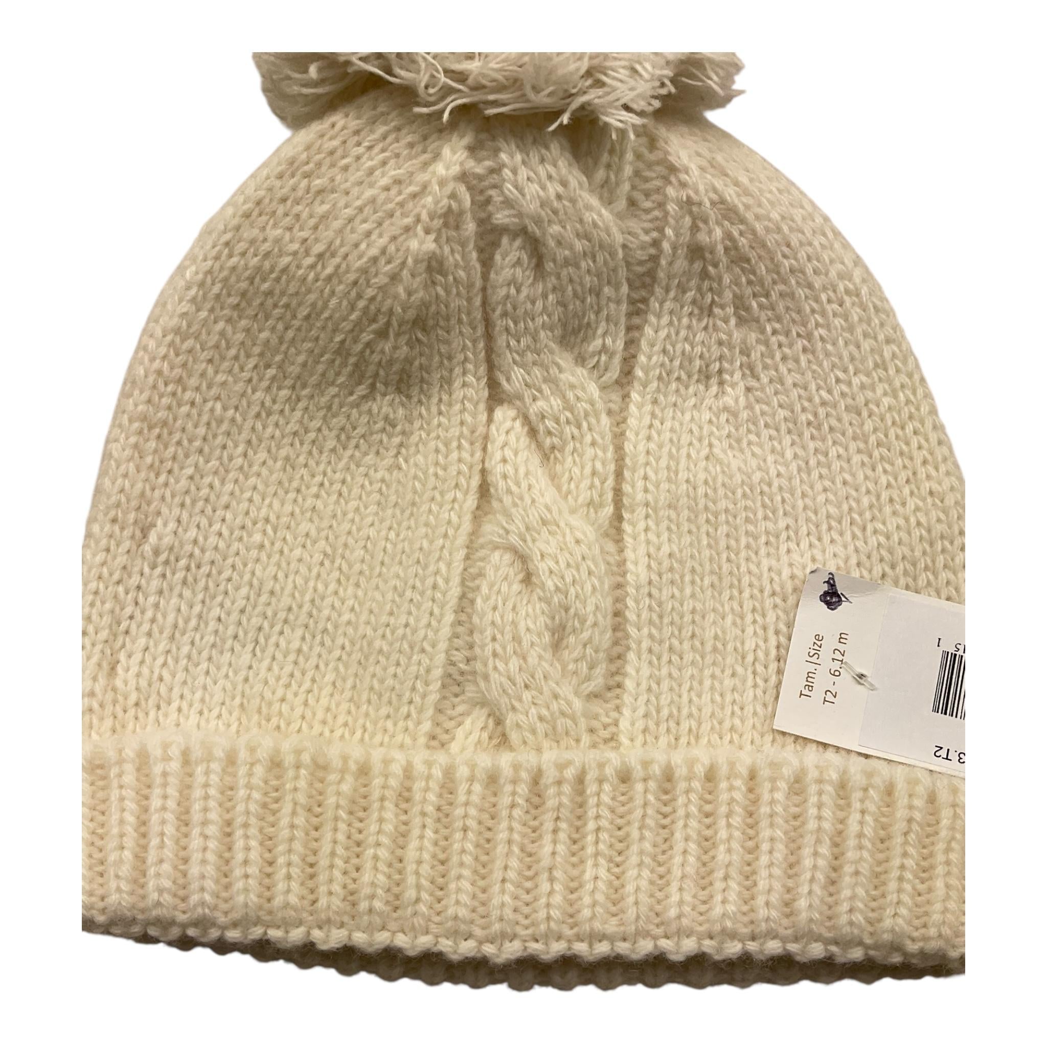 WEDOBLE cappello tinta unita cn pon pon Panna per Neonato I2404307 PANNA WEDOBLE