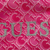 GUESS felpa chiusa con cappuccio tint unita con stampe logo Fuxia per Bambina K4YQ00KA6R4X FUXIA GUESS