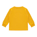 ICEBERG shirt girocollo tinta unita con stampa in contrasto Giallo per Neonato TSICE5324B GIALLO ICEBERG