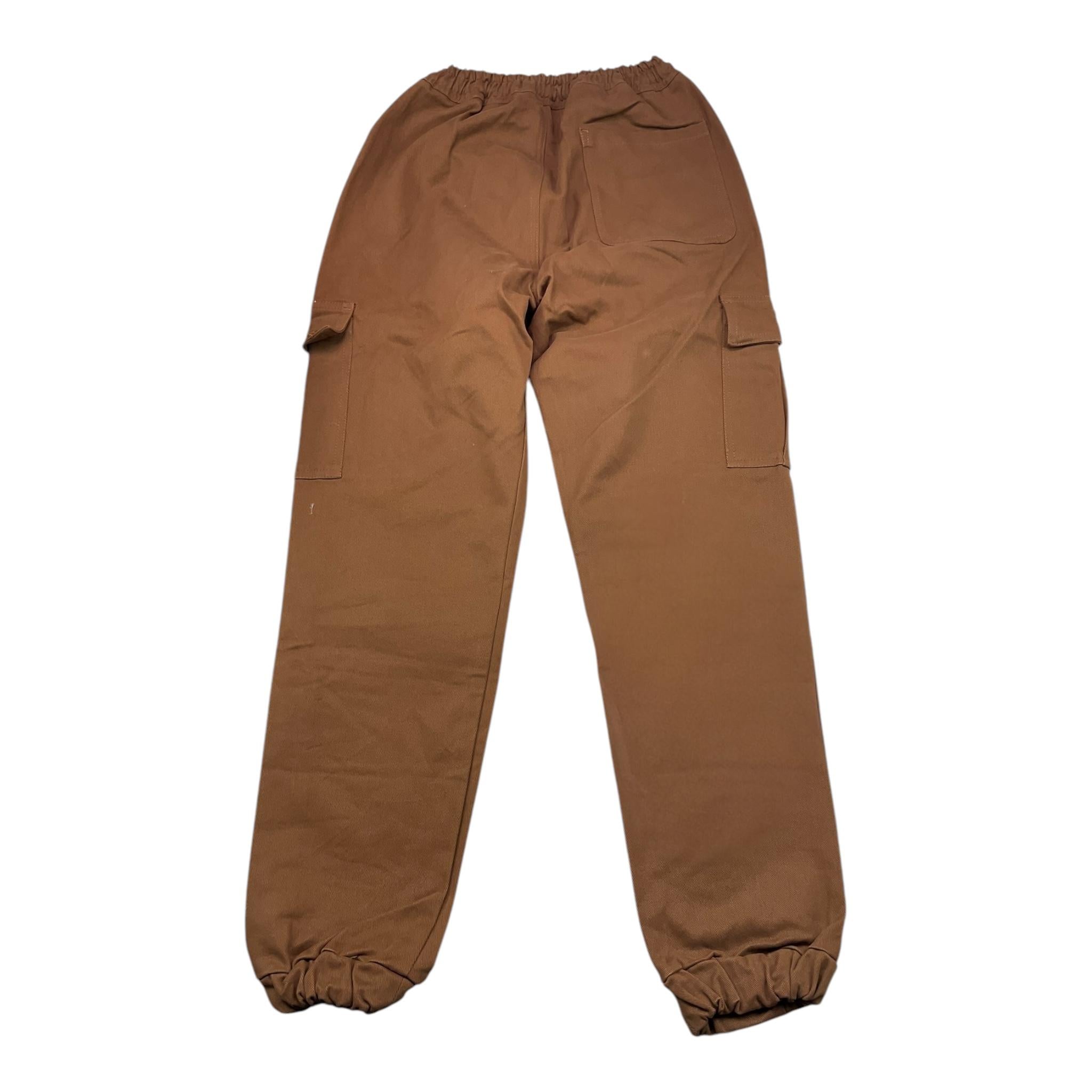SHAKO' pantalone tuta tinta unita con elastico in vita Marrone per Bambino PSK1160J MARRONE SHAKO'