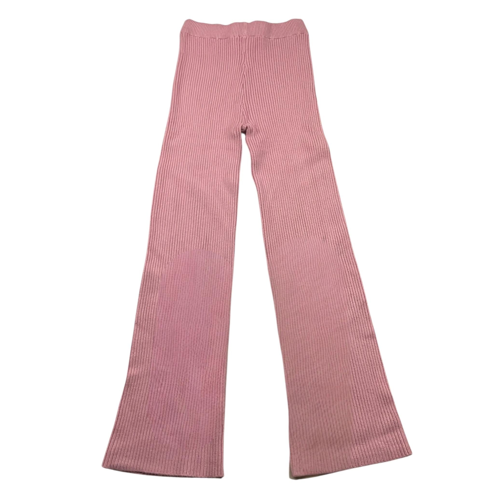 PINK BABY completo 2 pezzi maglia-pantalone tinta unita Rosa per Bambina QC1171AB ROSA PINK BABY