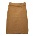 HINNOMINATE gonna in maglia tinta unita con logo Beige per Bambina 3641GW00065 BEIGE HINNOMINATE