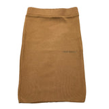 HINNOMINATE gonna in maglia tinta unita con logo Beige per Bambina 3641GW00065 BEIGE HINNOMINATE