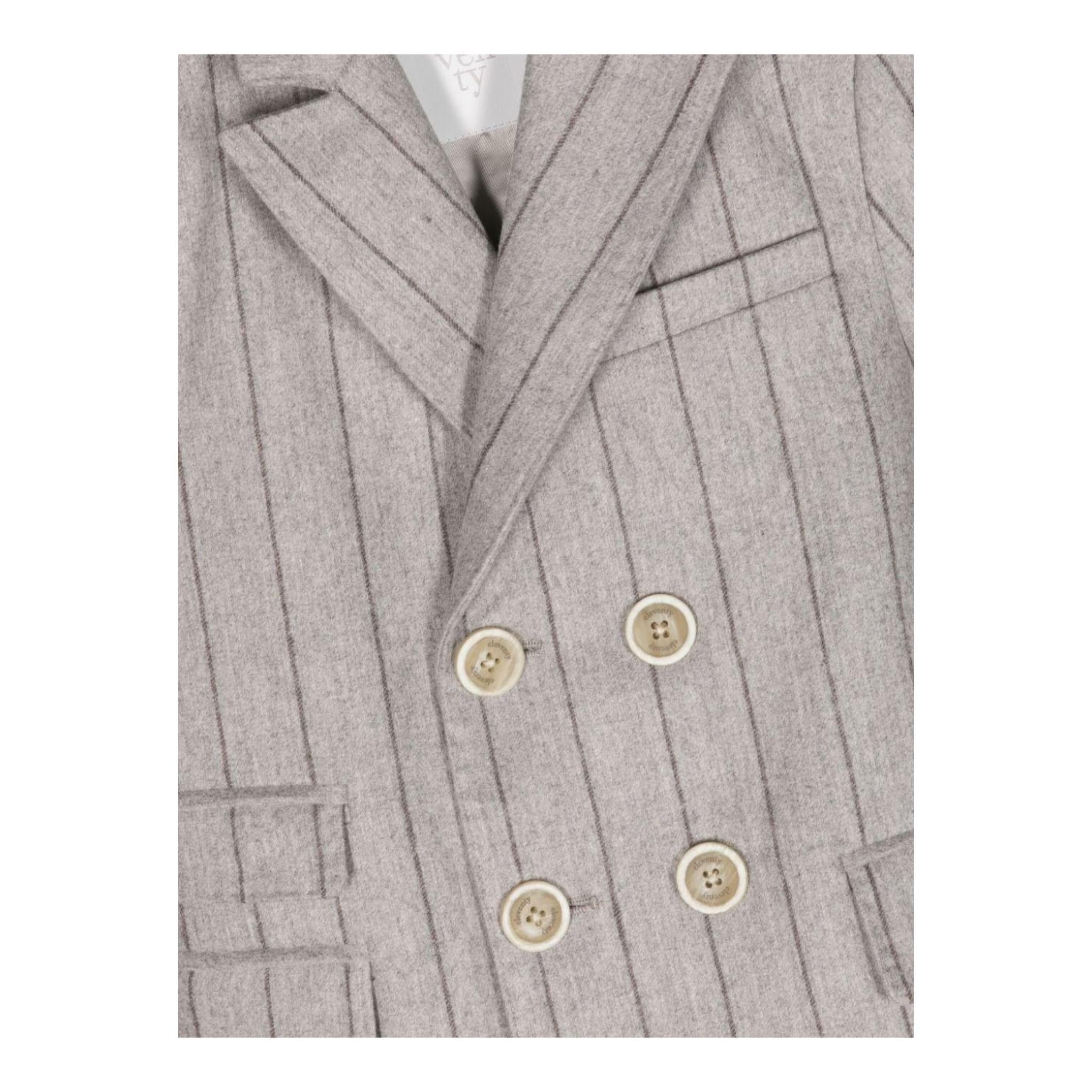 ELEVENTY giacca tinta unita con fantasia a righe Grigio per Bambino ET2Q24X GRIGIO ELEVENTY