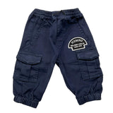 ICEBERG pantalone tinta unita con elastico in vita Blu per Bambino PTICE5301BNJX BLU ICEBERG