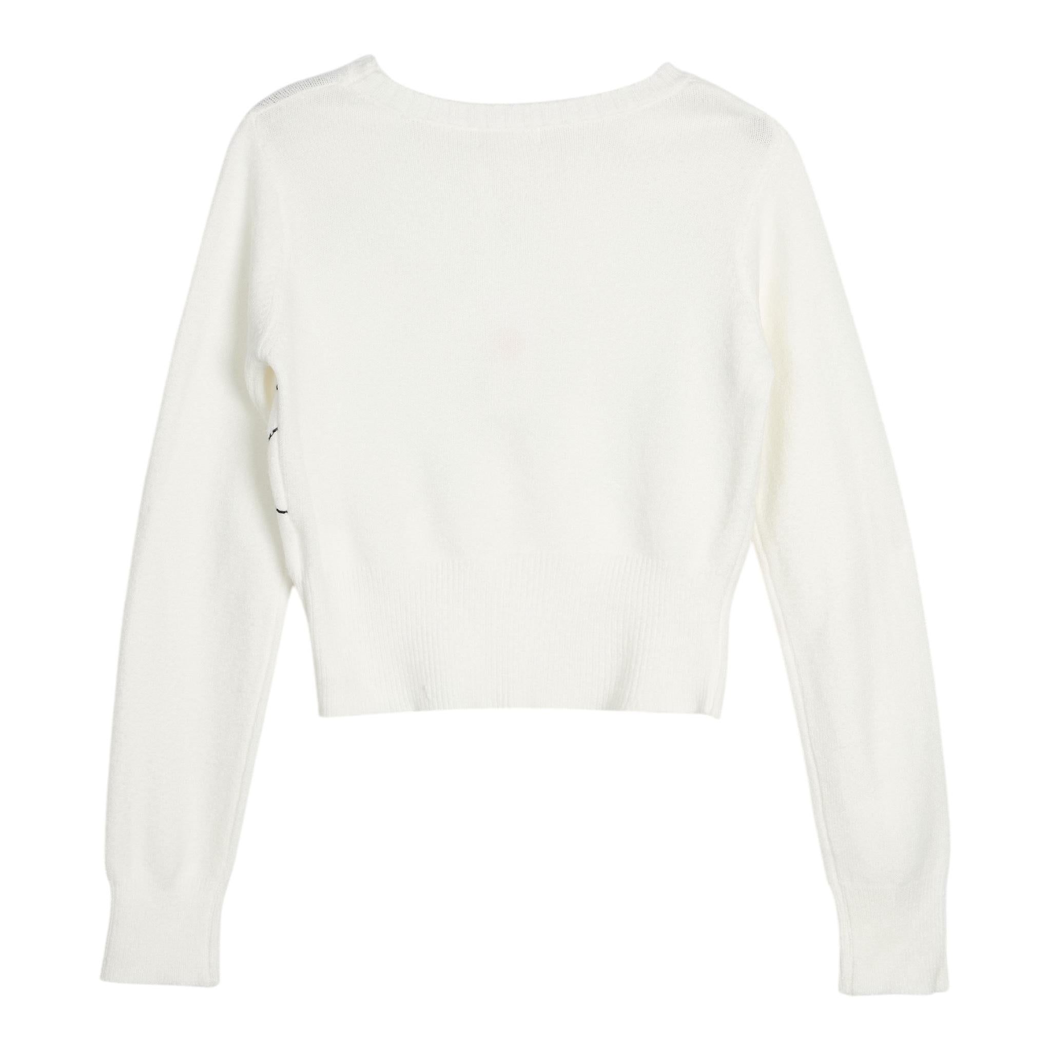 FUN & FUN maglia girocollo tinta unita cn fiocchi Bianco per Bambina FCJSW00061 BIANCO FUN & FUN