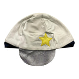 ELE-BABY cappello tinta unita con visiera Bianco per Neonato 00183331 BIANCO ELE-BABY