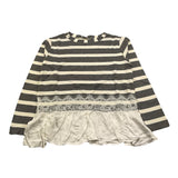 MONNALISA maglia fantasia a righe Bianco/grigio per Bambina 176605 BIANCO/GRIGIO MONNALISA