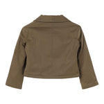 ASPESI giacca modello crop tinta unita con bottoni Verde per Bambina F24044GMN01054 VERDE ASPESI
