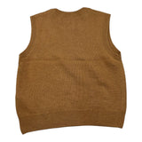 SAINT BARTH gilet in filo tinta unita Biscotto per Bambino JUNO BISCOTTO SAINT BARTH