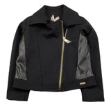 LIU JO giacca tinta unita con zip Nero per Neonata KF4008N NERO LIU JO
