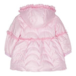 MONNALISA giubbino tinta unita con cappuccio e zip Rosa per Neonata 37D102 ROSA MONNALISA