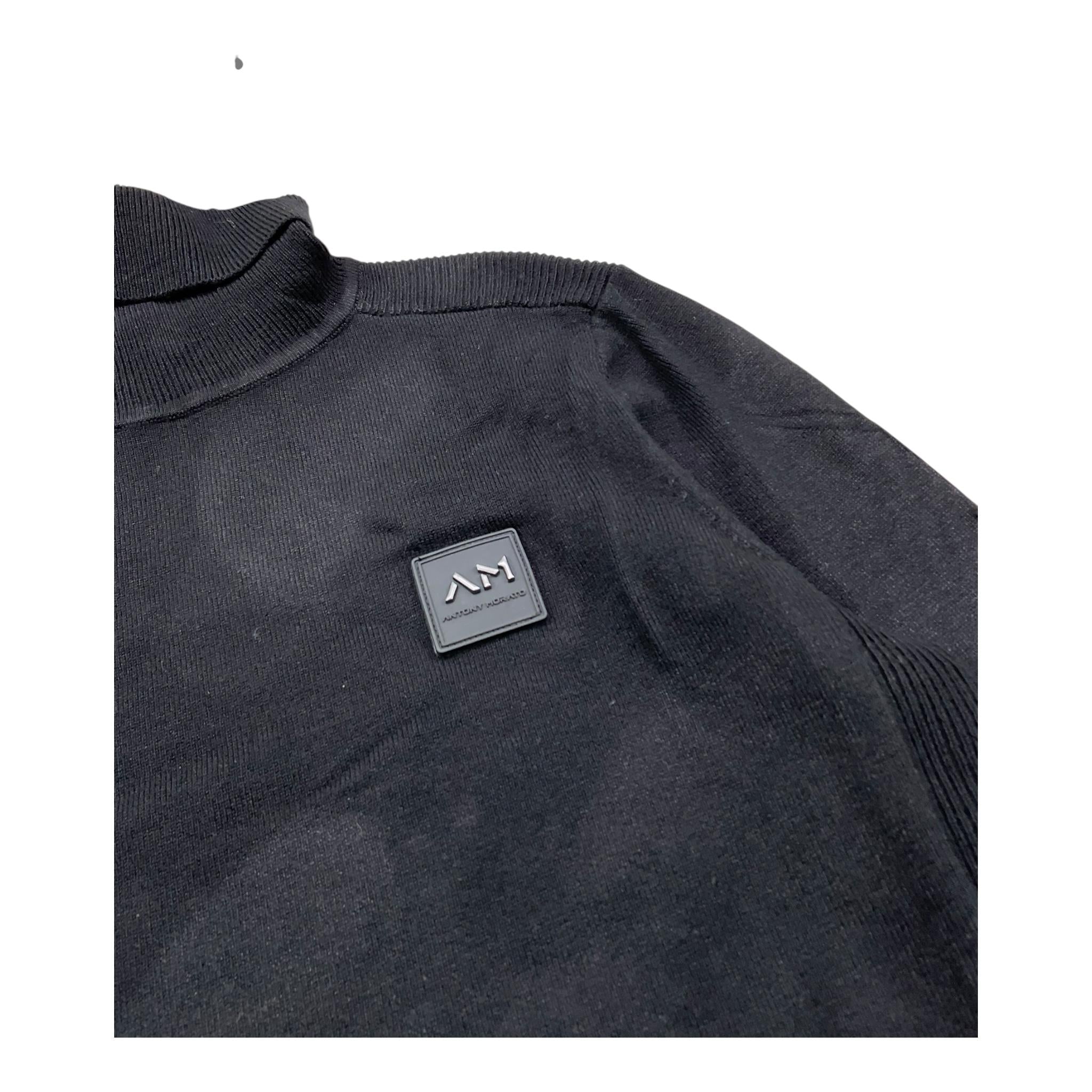 ANTONY MORATO maglia collo alto tinta unita Nero per Bambino MKSW01272 NERO ANTONY MORATO
