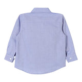 IL GUFO camicia manica lunga microfantasia Blu per Bambino A24CL154C0052 BLU IL GUFO