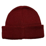 K-WAY cappello tinta unita con logo Bordeaux per Neonata K1151RW BORDEAUX K-WAY