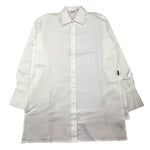 ASPESI camicia manica lunga tinta unita asimmetrica Bianco per Bambino F24042CLC0062 BIANCO ASPESI