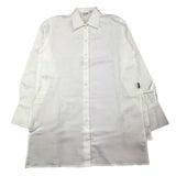 ASPESI camicia manica lunga tinta unita asimmetrica Bianco per Bambino F24042CLC0062 BIANCO ASPESI