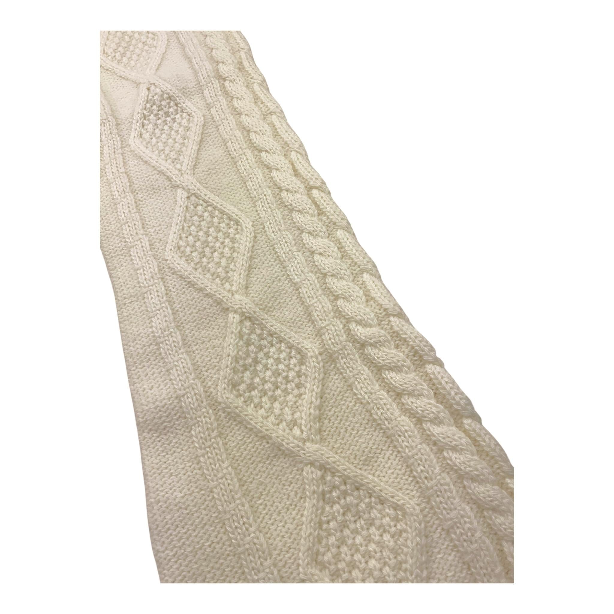 MSGM pantalone in maglia tinta unita Panna per Bambina F3MSJGPA211 PANNA MSGM