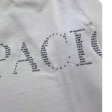 CESARE PACIOTTI shirt girocollo tinta unita con stampa Bianco per Neonato TSP5375B BIANCO CESARE PACIOTTI