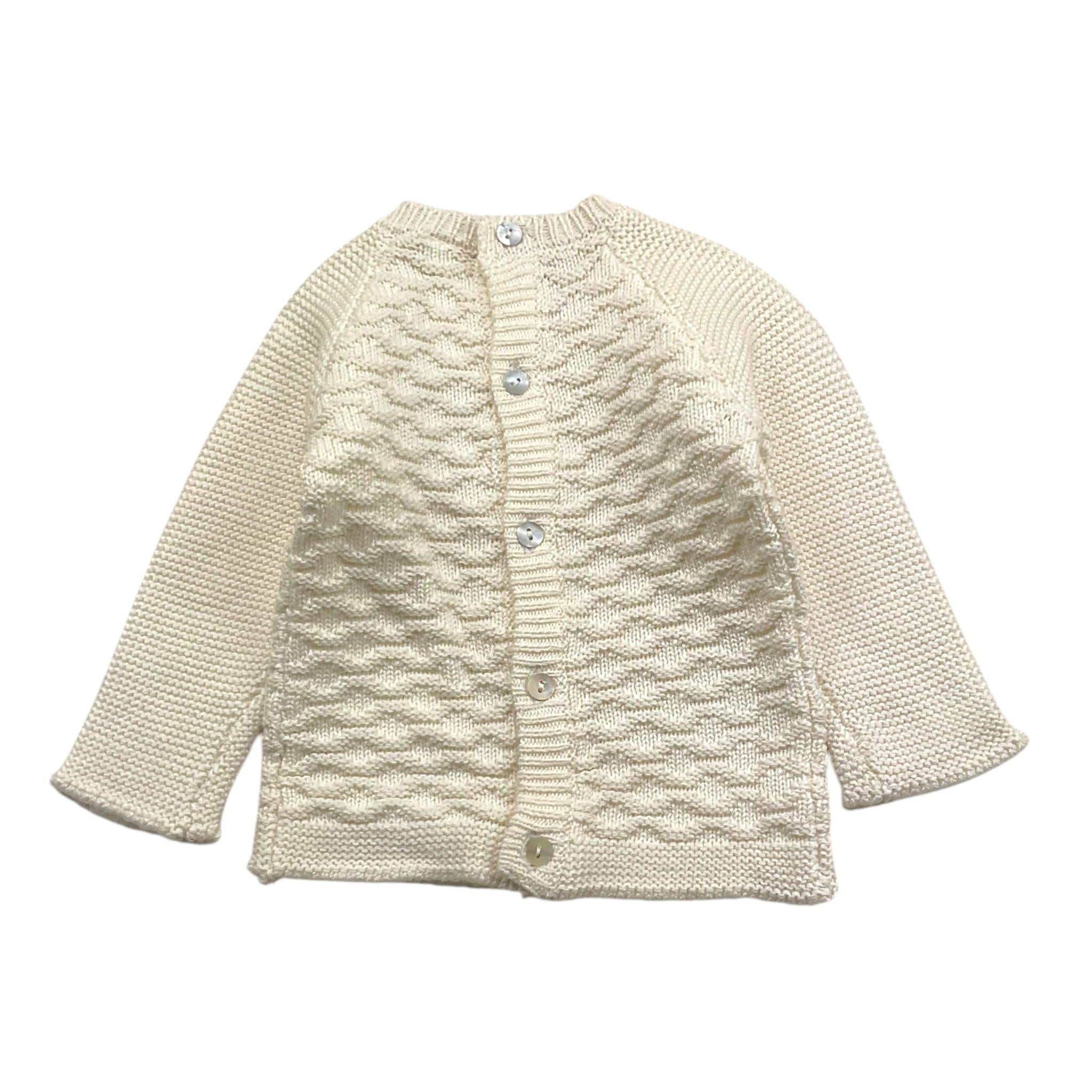 YATSI BABY completo maglia-ghettina tinta unita Panna per Neonata 24200160 PANNA YATSI BABY