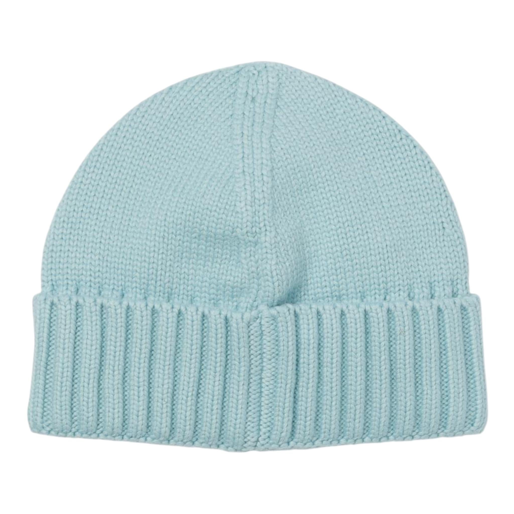 STONE ISLAND cappello tinta unita con logo Azzurro per Bambino 8116N04Z4 AZZURRO STONE ISLAND