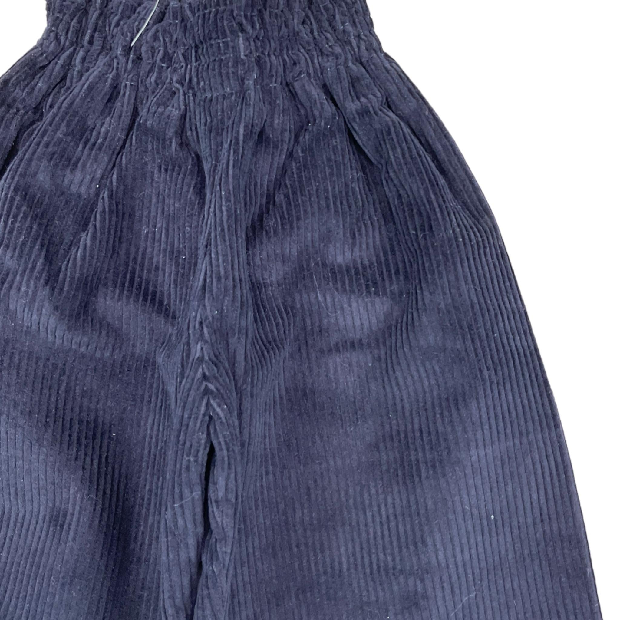 PAIO CRIPPA pantalone tinta unita modello a palazzo Blu per Neonata SALICEN BLU PAIO CRIPPA