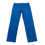GUESS pantalone tinta unita con girovita regolabile Cobalto per Bambino N4RB0304 COBALTO GUESS
