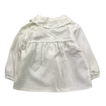 BARCELLINO camicia tinta unita con colletto Bianco per Neonata 116217 BIANCO BARCELLINO