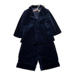LA STUPENDERIA completo 2pz cerimonia giacca-pantalone Blu per Neonato CCGH21 BLUB LA STUPENDERIA