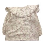 LA STUPENDERIA camicia manica lunga tinta unita con colletto Bianco per Neonata TJCM4666 BIANCO LA STUPENDERIA