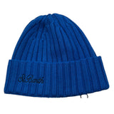 SAINT BARTH cappello tinta unita con logo Cobalto per Bambino WENGEN COBALTO SAINT BARTH