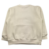 DO NOT CONFORM felpa chiusa girocollo tinta unita con stampa in contrasto Panna per Neonato DFE04N PANNA DO NOT CONFORM