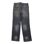 JOHN RICHMOND jeans tinta unita con cuciture in contrasto Nero per Bambino RBA24070JE NERO JOHN RICHMOND