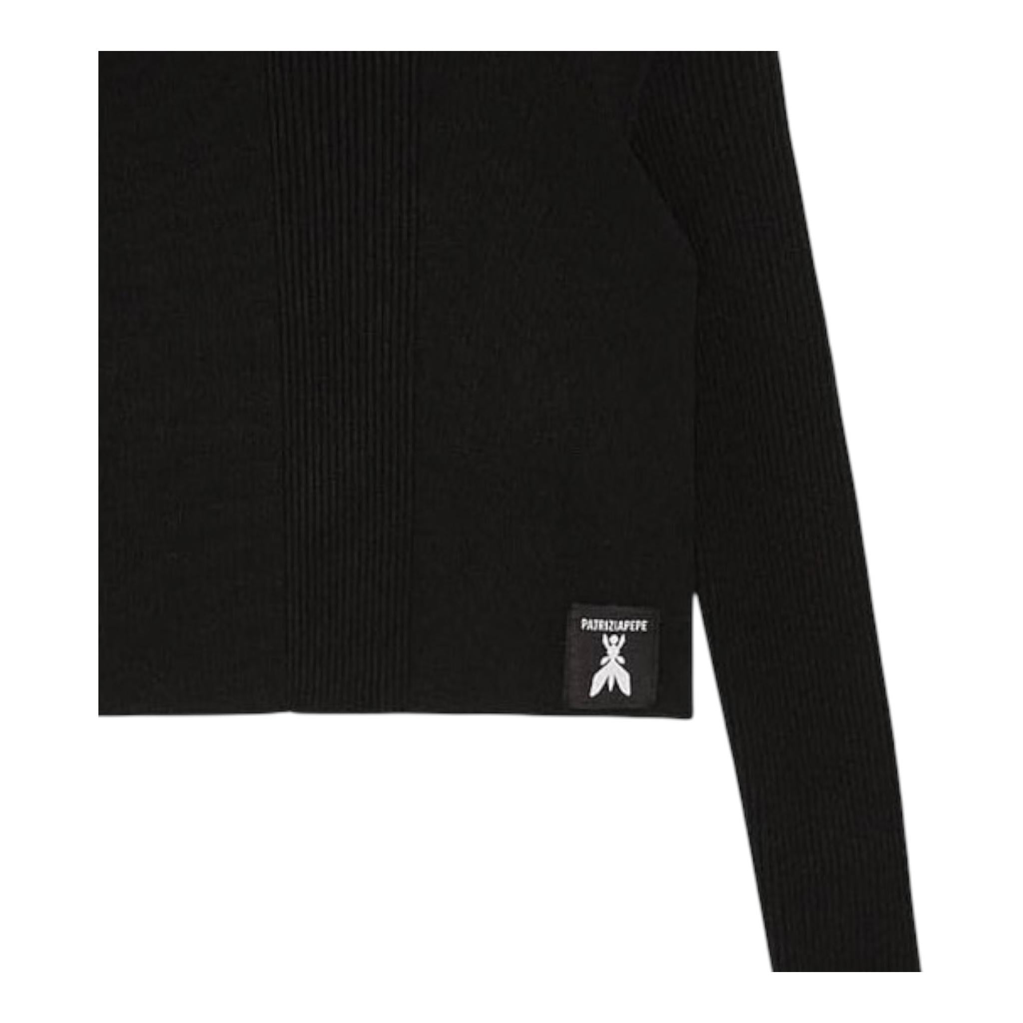 PATRIZIA PEPE shirt girocollo tinta unita Nero per Bambina 7K0050XX NERO PATRIZIA PEPE