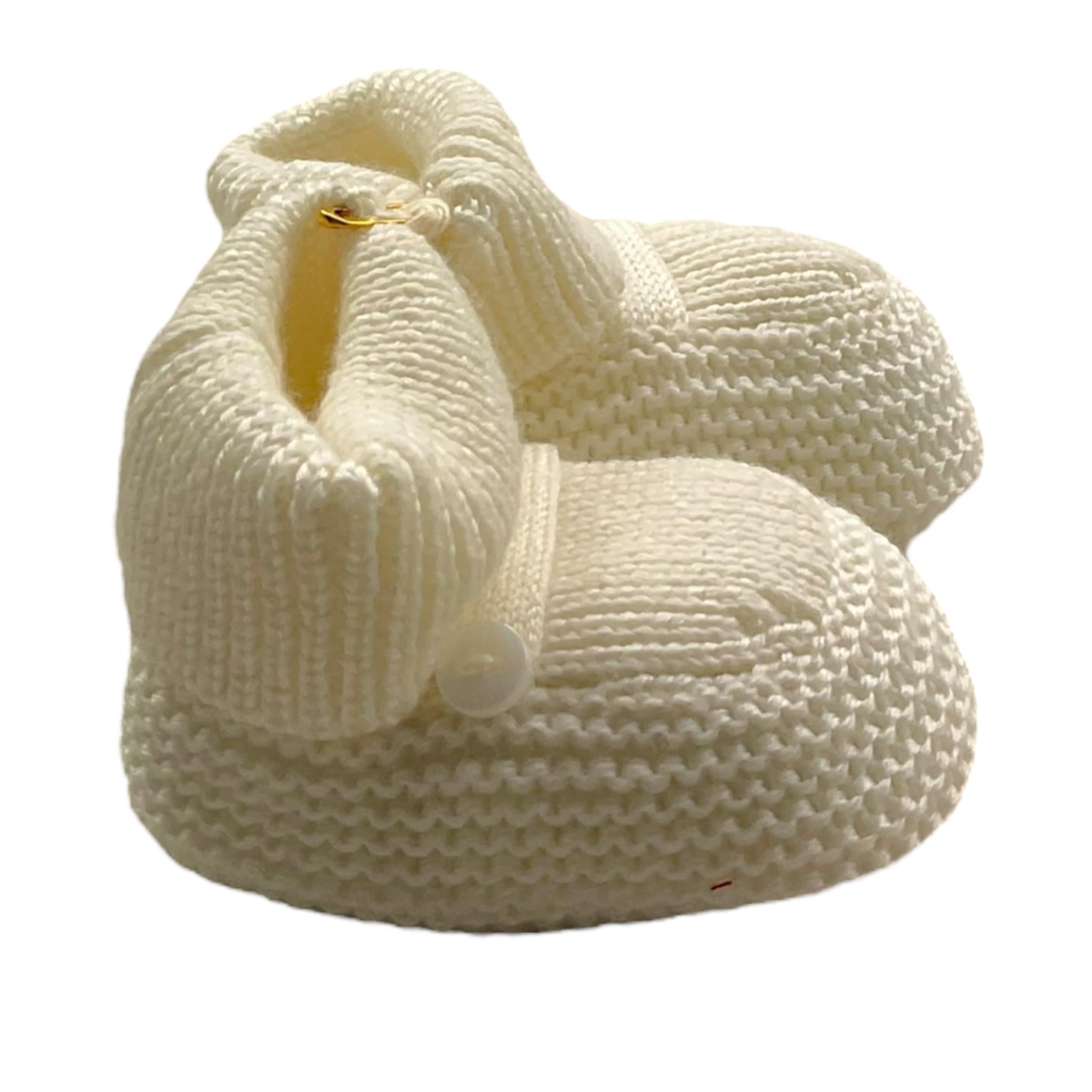 LITTLE BEAR babbucce tinta unita Bianco per Neonato 9132 BIANCO LITTLE BEAR