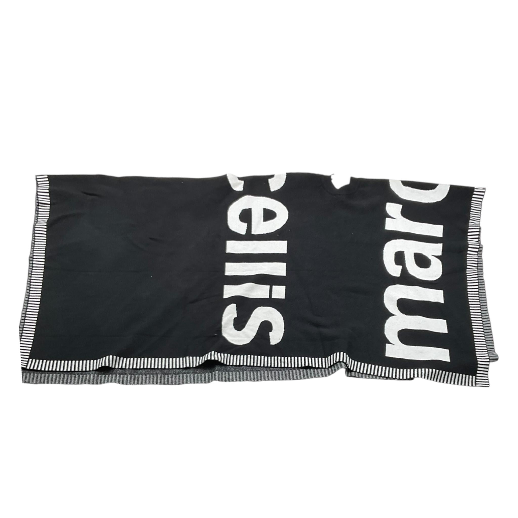 MARC ELLIS mantella bicolore con logo Nero/bianco per Bambina JMJSW15390 NERO/BIANCO MARC ELLIS