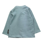 JOHN RICHMOND shirt girocollo tinta unita con stampa Azzurro per Neonato RIA25012TS AZZURRO JOHN RICHMOND