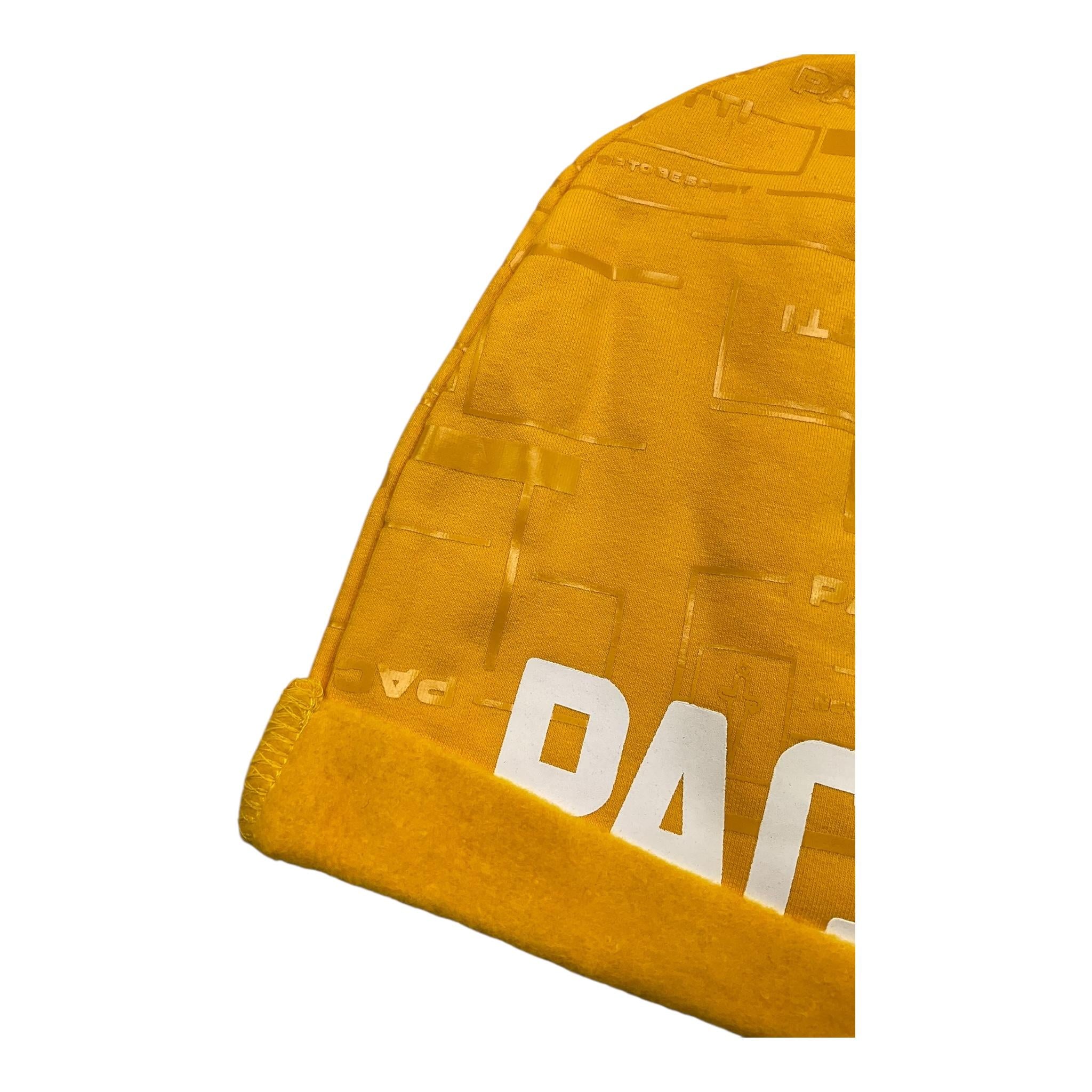 CESARE PACIOTTI cappello tinta unita con logo Giallo per Bambino CAP3304J GIALLO CESARE PACIOTTI