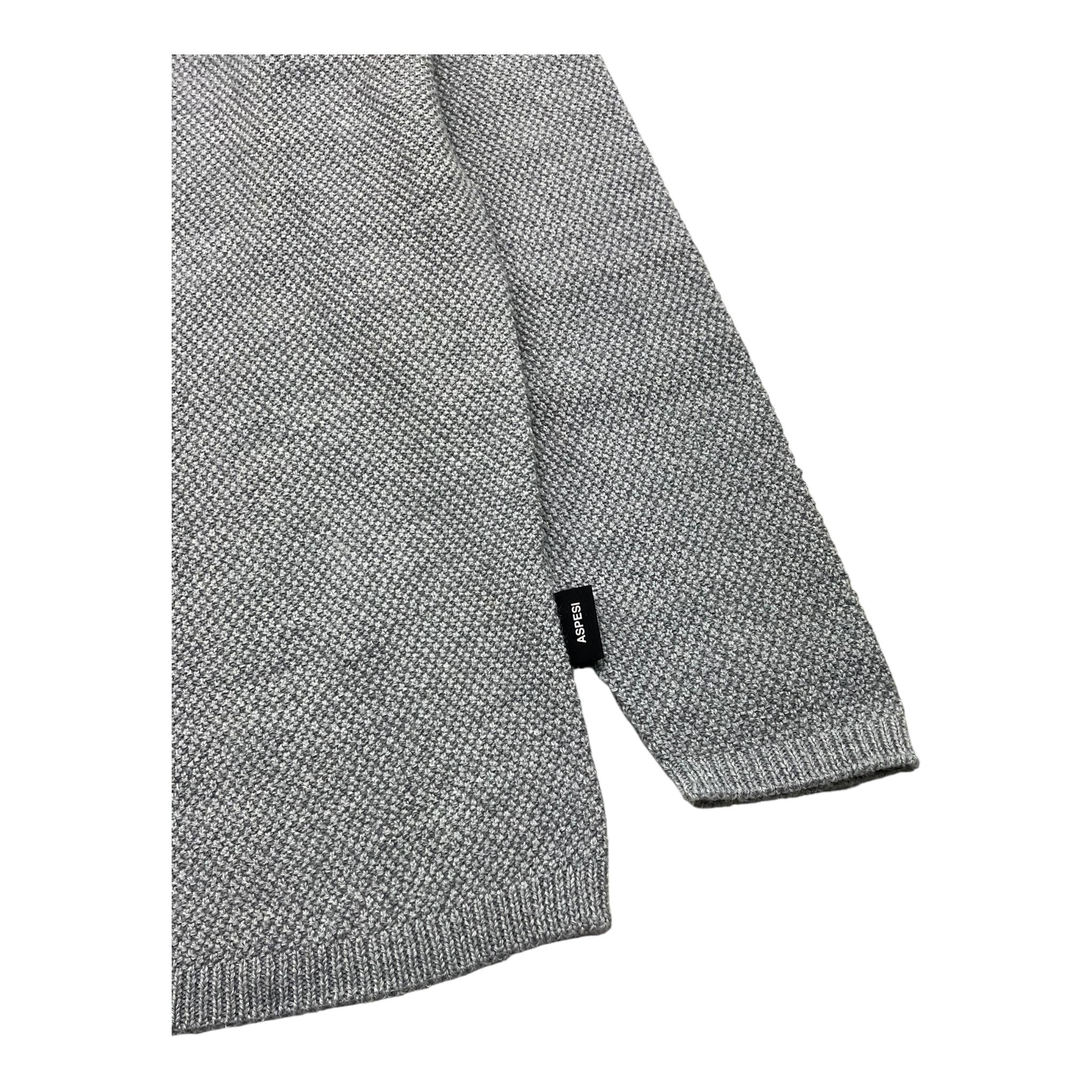 ASPESI maglia modello felpa tinta unita con cappuccio Grigio per Bambino F24040MAEM910 GRIGIO ASPESI