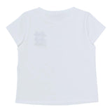 LIU JO t-shirt girocollo tinta unita con stampa Bianco per Bambina GF4030 BIANCO LIU JO