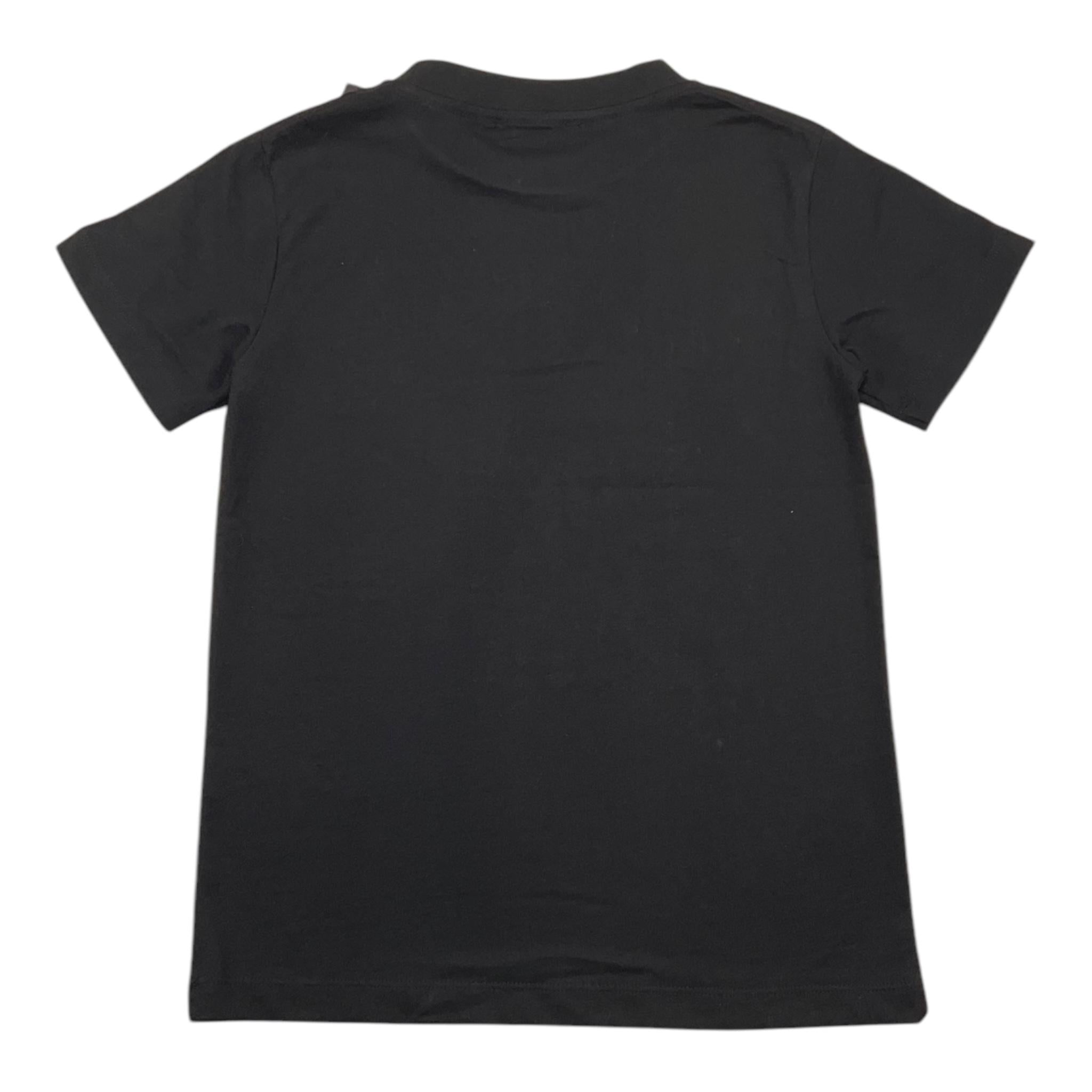 JOHN RICHMOND t-shirt girocollo tinta unita con brillantini Nero per Bambina RBA25036TS NERO JOHN RICHMOND