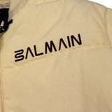 BALMAIN giubbino tinta unita con cappuccio e zip Panna per Bambino BT2Q47 PANNA BALMAIN