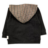 M+E' felpa con zip e cappucci tinta unita Grigio per Neonato I2423509N GRIGIO M+E'